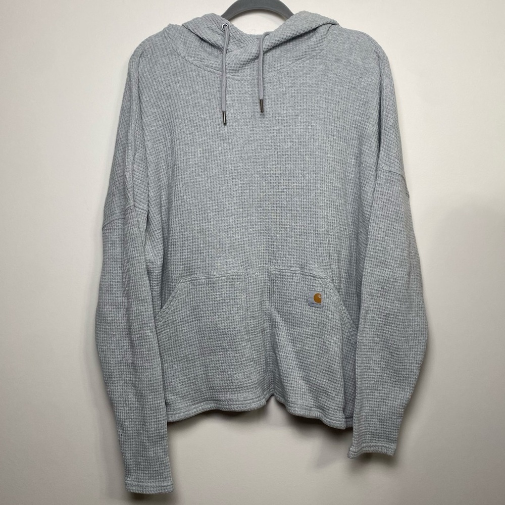 Carhartt Women's Waffle Knit Pullover Hoodie XXL